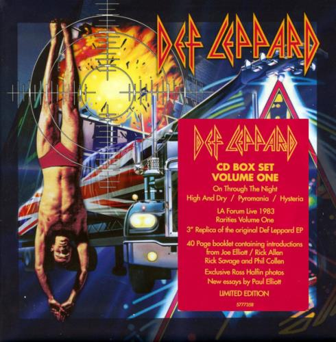 Def Leppard CD Collection Volume 1 - Sealed UK CD Album Box